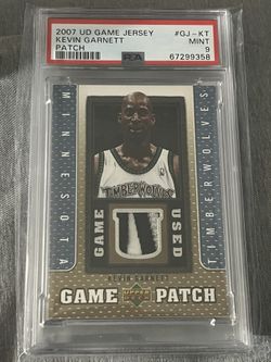 Kevin Garnett Patch Card