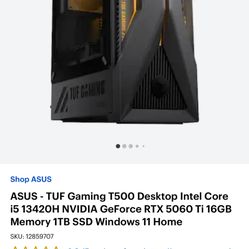 ASUS Tuff Gaming Pc 