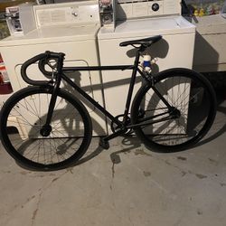 Matte Black State Fixie 52