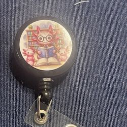 Axolotl Badge Reel