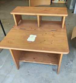 Wooden desk kids