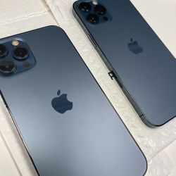 iPhone 12 Pro Max Unlocked 128Gb Blue With Warranty! 