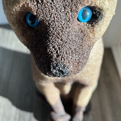 1940s Resin Sand Cat Very Rare Piece 