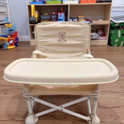 Portable Baby Chair,Portable 3-in-1 Baby Booster Seat with Tray,Folding Toddler High Chair for Travel,Camping, Home & Dining