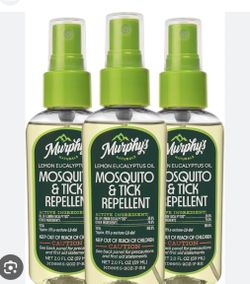 Murphy's Naturals Lemon Eucalyptus Oil Mosquito & Tick Repellent 3-pack