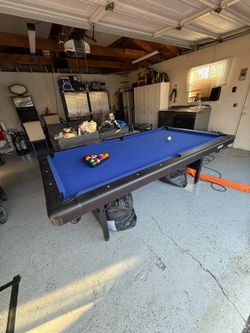 7 foot pool table