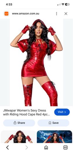 Red Riding Hood Halloween Costume Set