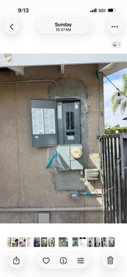 NEW SQUARE D 200 AMP PANEL