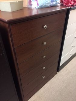 Compressed wood dresser