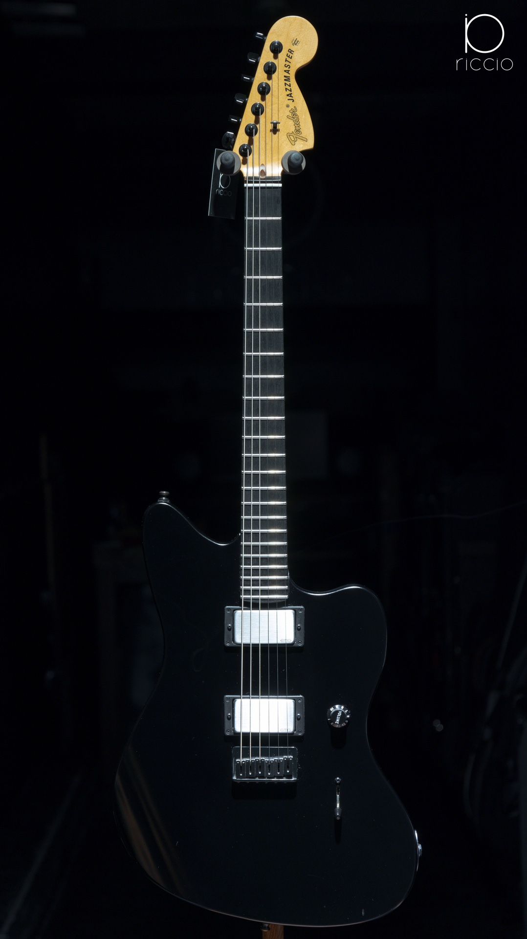 Fender Jim Root Jazzmaster Flat Black ebony fingerboard Jim Root