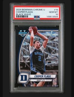 Cooper Flagg Bowman chrome PSA 10