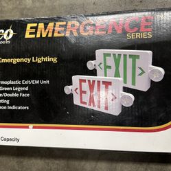 Halco emergence exit sign