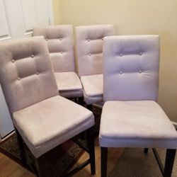 Kitchen Island/Bar Height Dining Room Chairs  - Set of 4