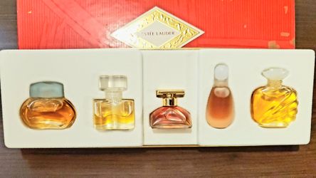 Estee Lauder Vintage Perfume Collection w/free display