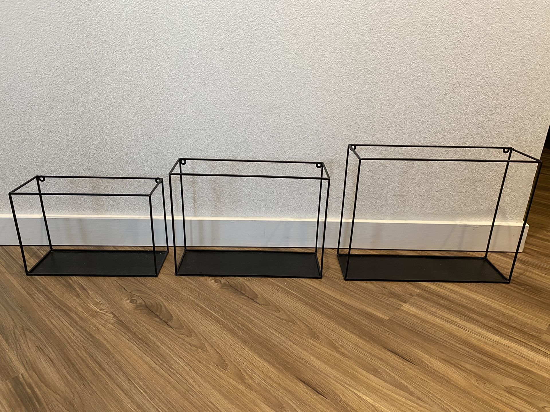 Modern Minimalist Shelving (If Posted, Still Available)