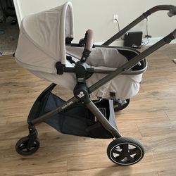 MAXI-COSI ZELI LUXE TRAVEL SYSTEM - HOPE TAN