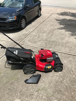 Craftsman m230 lawn outlet mower oil
