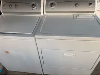 Nice Kenmore 600Washer Dryer Gas Set