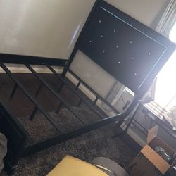 Queen Bed Frame With Light 