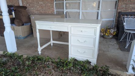 Wooden desk