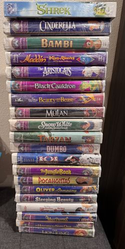 Sealed VHS Tapes