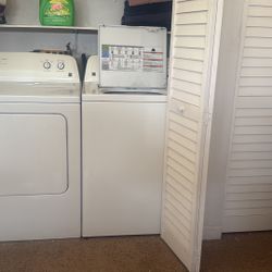 Washer  Machine and Gas Dryer 