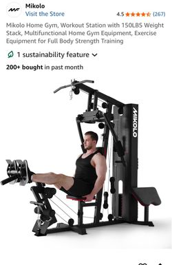 Home Gym Equipment Station
