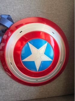 Captain America shield sipper
