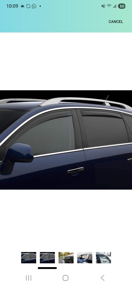 Weather Tech Rain Guards