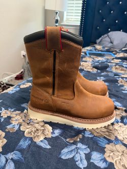 Wolverine steel toe boots ……7 1/2 men