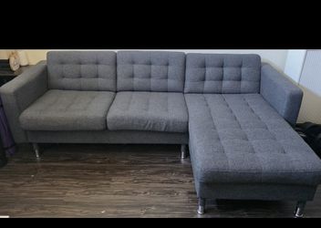 Modern Gray Sectional Sofa