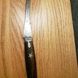 Antique Star & Acorn Kitchen Knife 