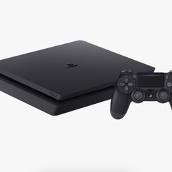 Ps4 Slim 1tb With All Needed Acessories