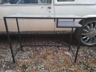 Glass Top Desk 3 Desks