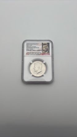 2017-S FDOI Kennedy Half Dollar NGC SP70 ENHANCED UNC 225th ANNIV SET