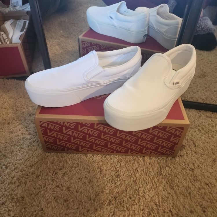 Vans Classic Slip On Stack Woman's 7 New