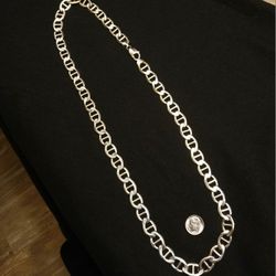32 Inch Sterling Silver Mariner Chain TRADE ONLY