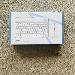 NOT USED Wireless Keyboard And Mouse With RGB Lights Combo For iPad 