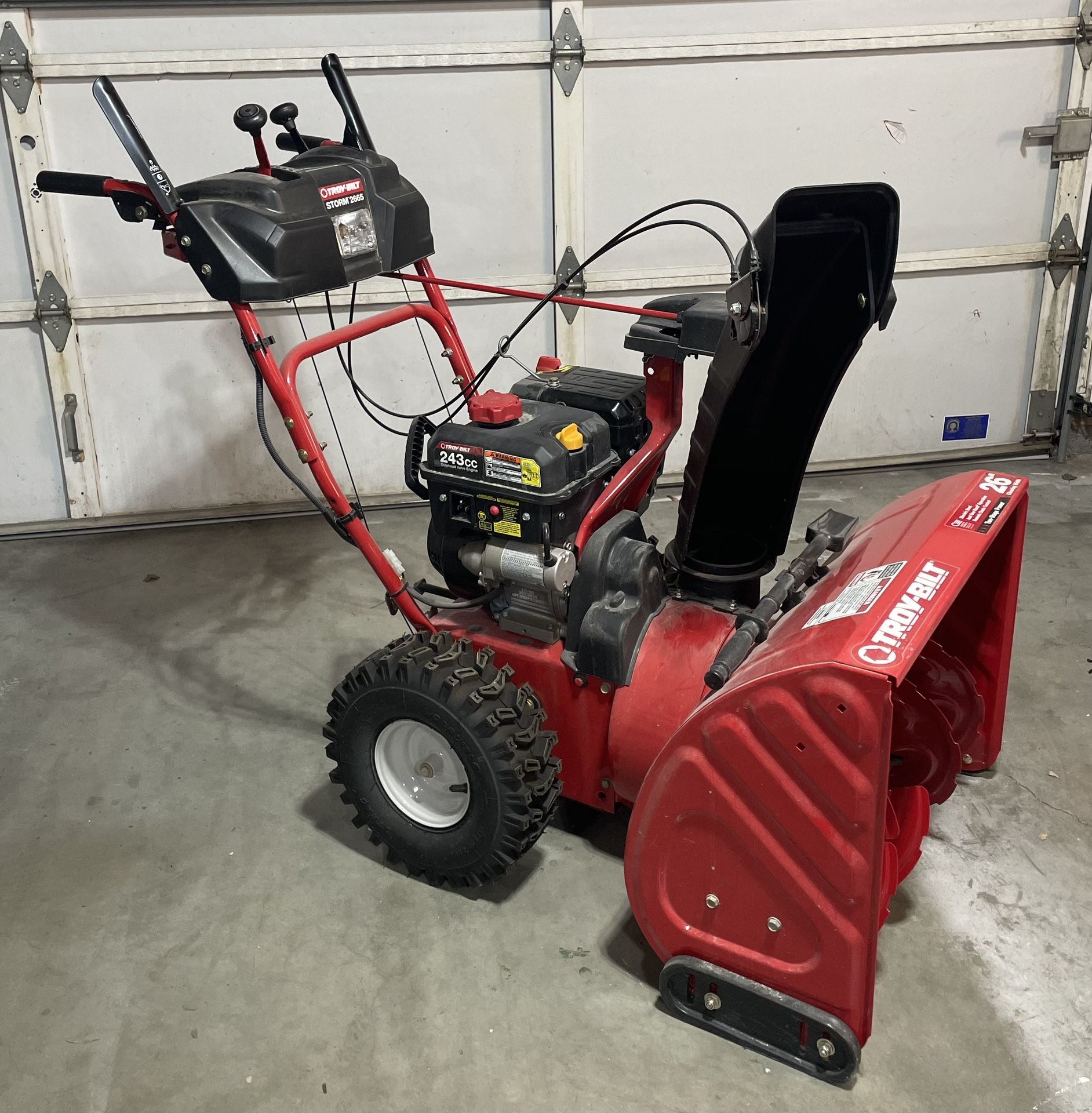 Snow Blower Troy-Bilt 26 Inch
