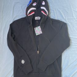 Brand New Large Black Bape Hoodie 