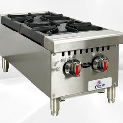 NSF 12 ins two burner hotplate CCHPA12