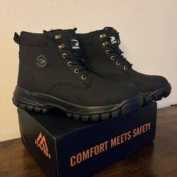 Maven 6" Steel Toe Waterproof Work Boots