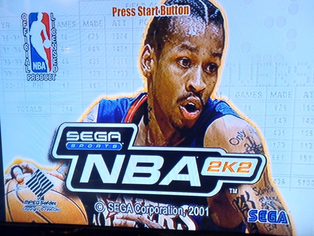 Sega Sports NBA 2K2 COMPLETE in box CIB Dreamcast DC genesis
