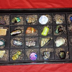 Composition Decorative Pendant Necklaces Each $30