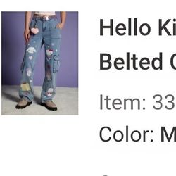 Hello kitty Jeans Hot topic 