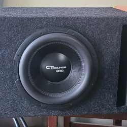 Ct Sounds Meso 12 D2 Subwoofer And Box