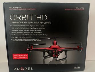 Propel Orbit HD 2.4GHz Quadcopter Drone with HD Camera