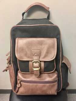 Black & Brown bag/ backpack