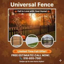 Fall New Fence