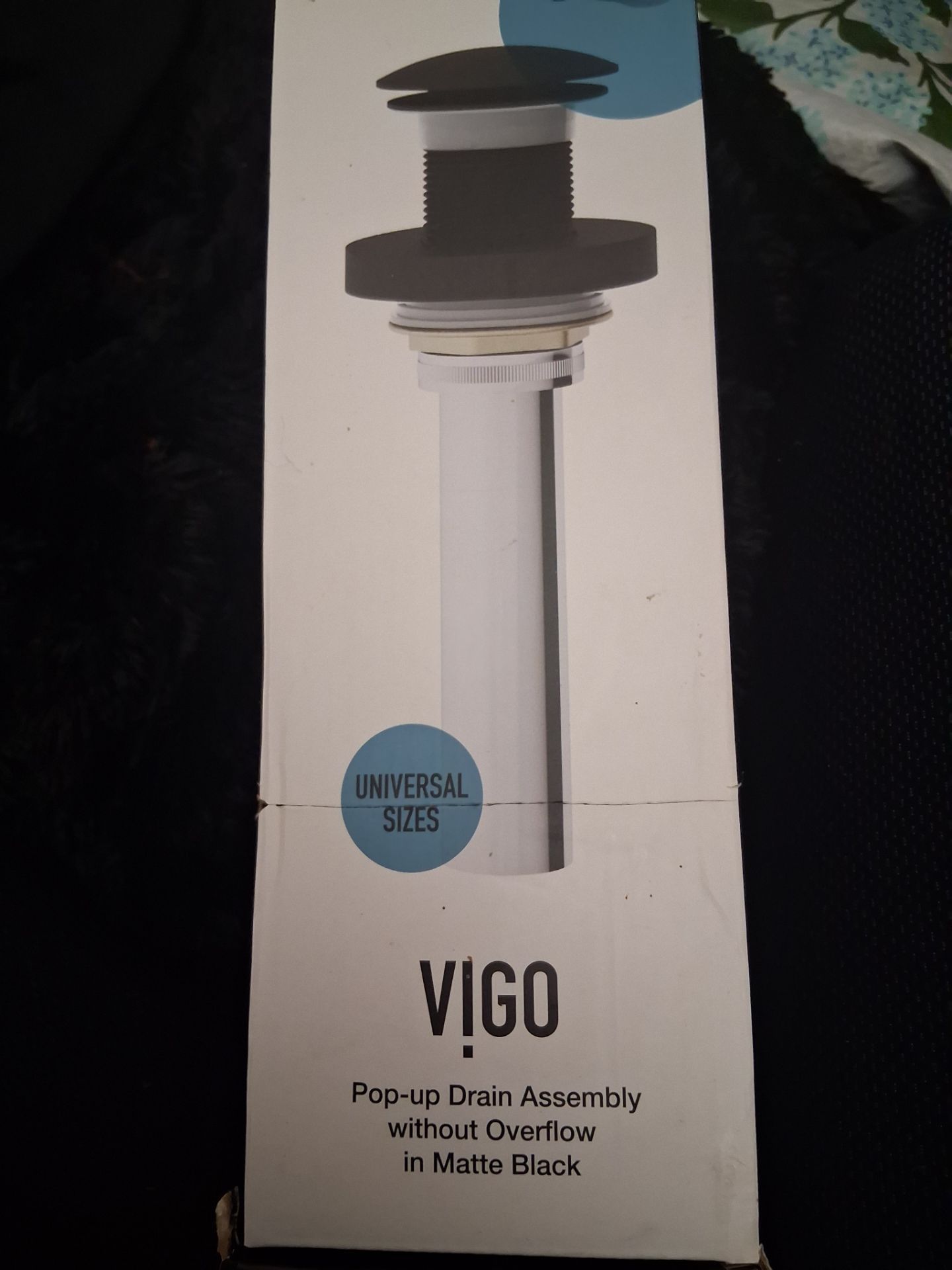 Vigo pop up drain